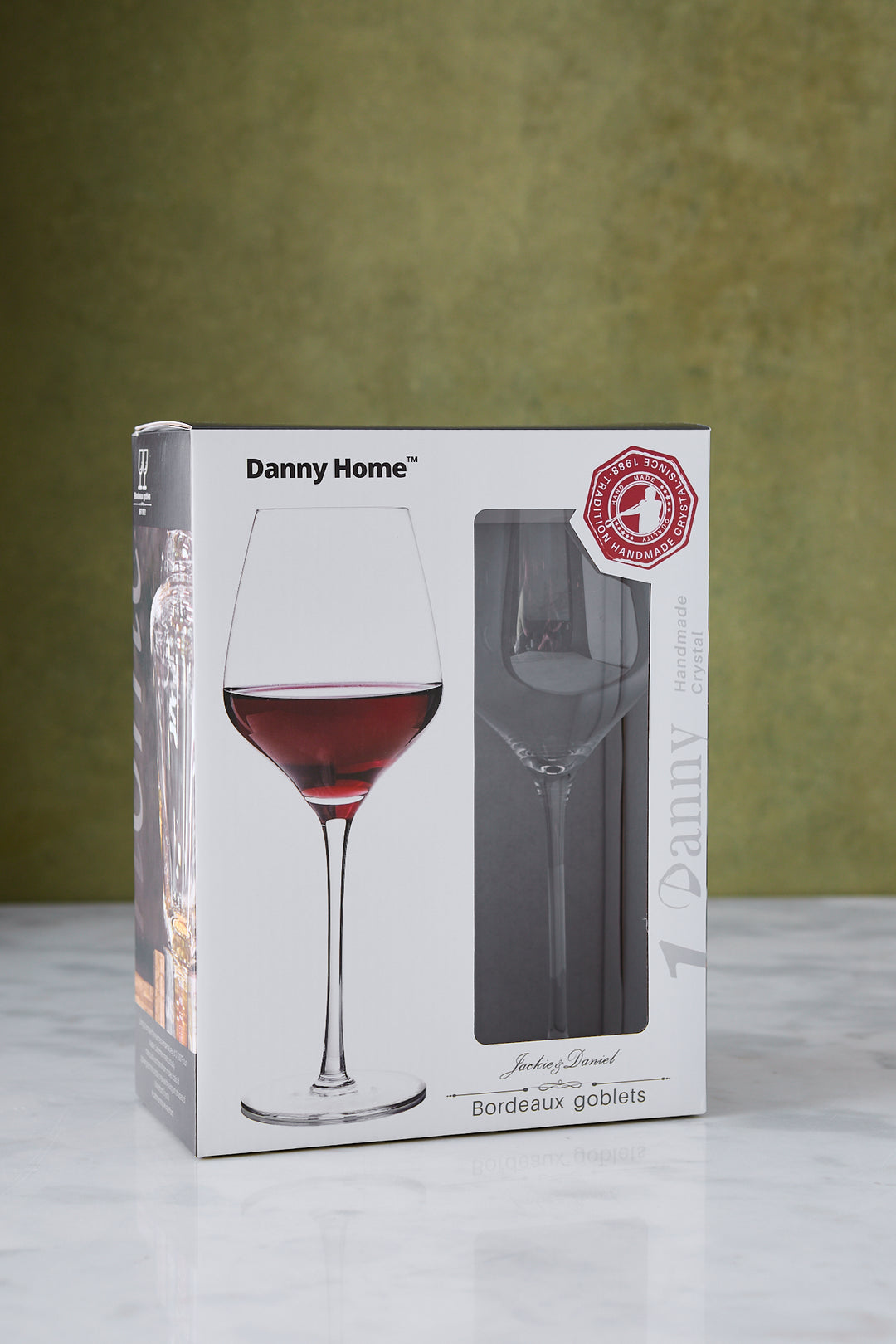 COPA DE CRISTAL BORDEAUX GOBLETS 600ML x 2