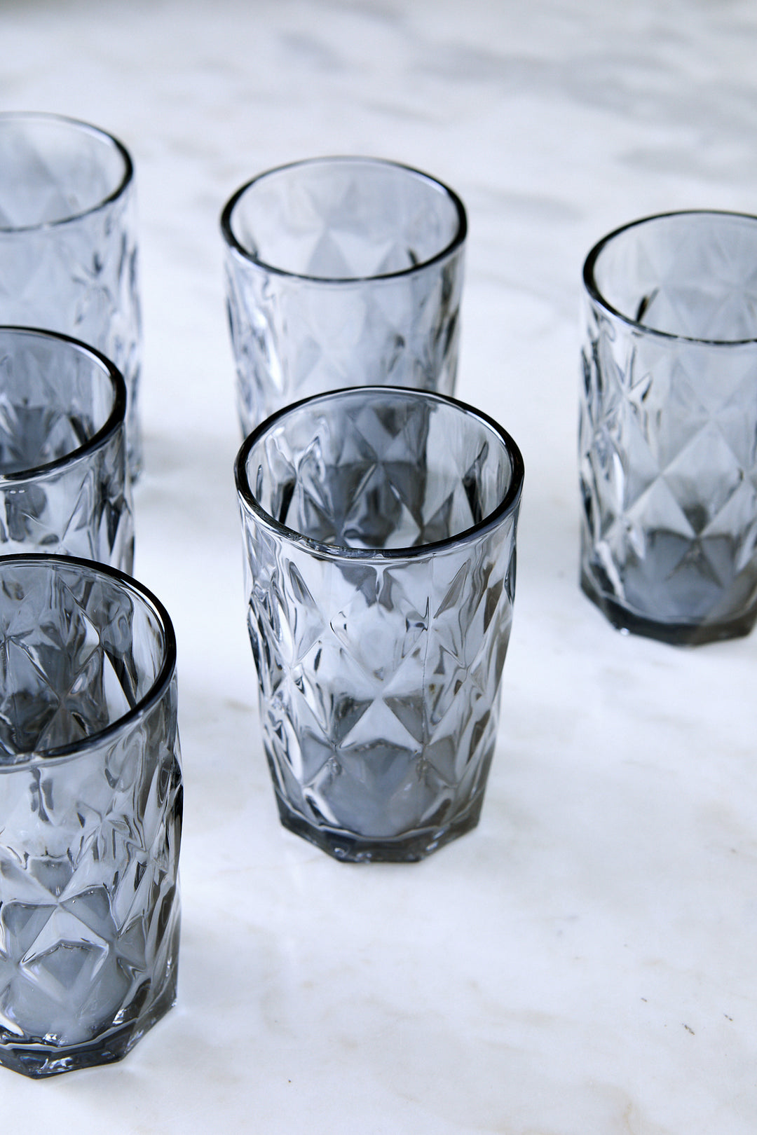 VASO ALTO DIAMANTE MIRROR 310 ML x 6