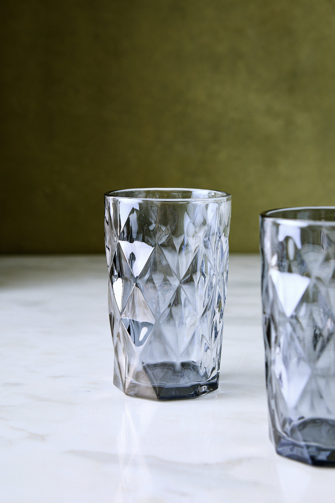 VASO ALTO DIAMANTE MIRROR 310 ML x 6