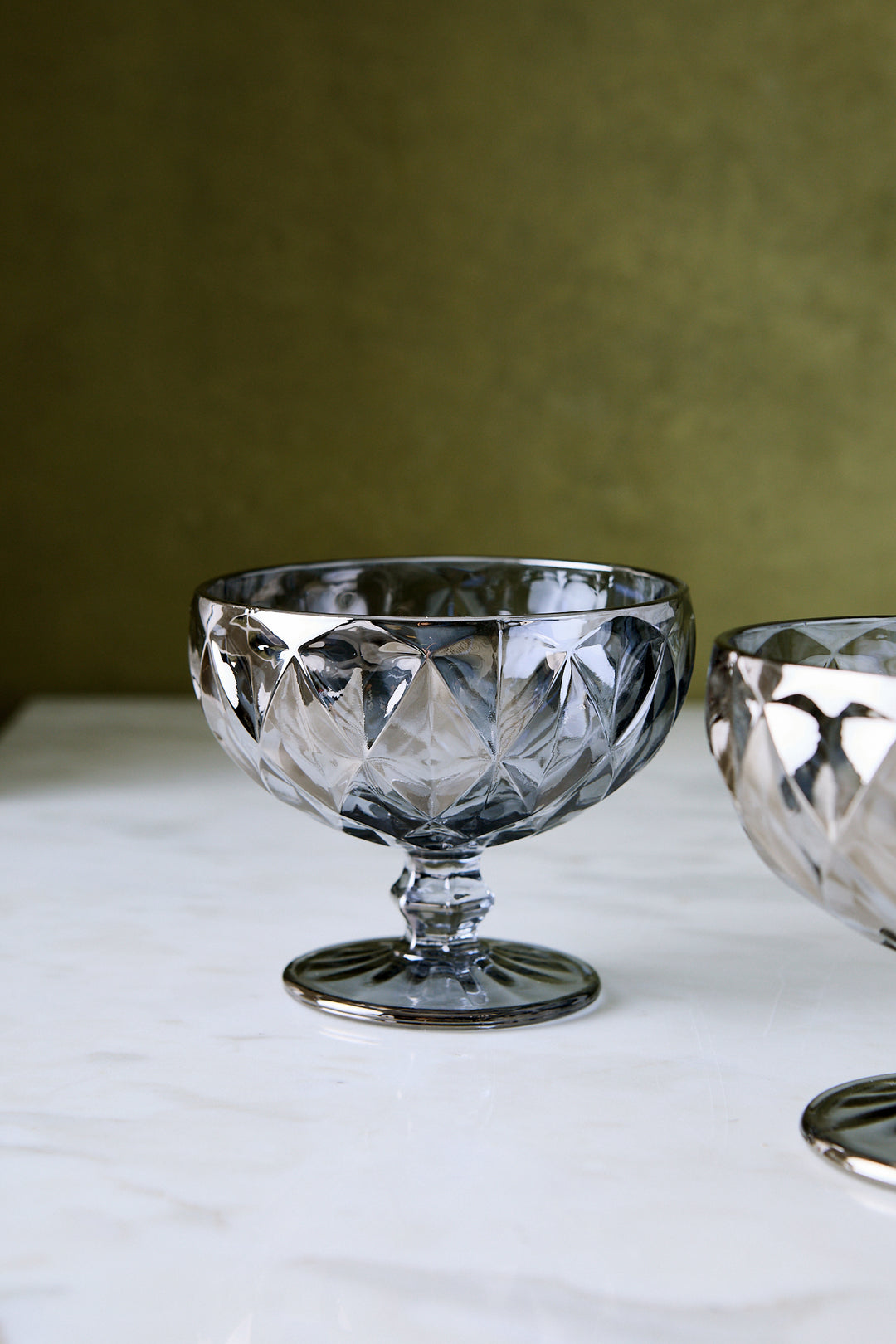 COPA DE POSTRE DIAMANTE MIRROR 300 ML x 6