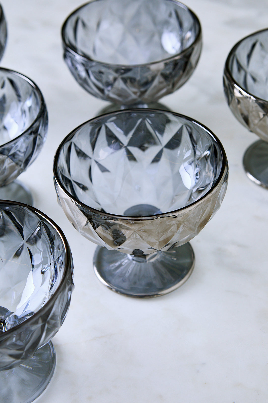 COPA DE POSTRE DIAMANTE MIRROR 300 ML x 6