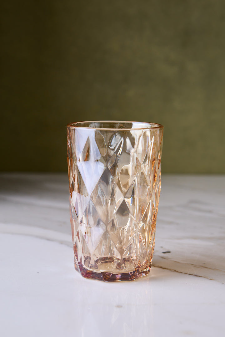 VASO ALTO DIAMANTE DORÉ 310 ML x 6