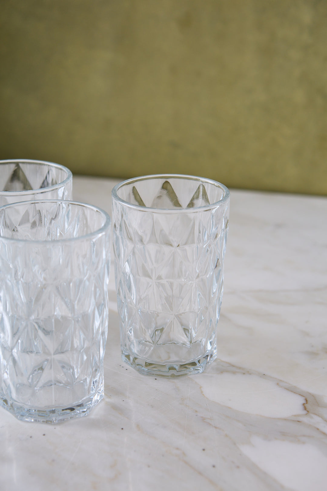 VASO ALTO DIAMANTE CLEAR 390ML x 6