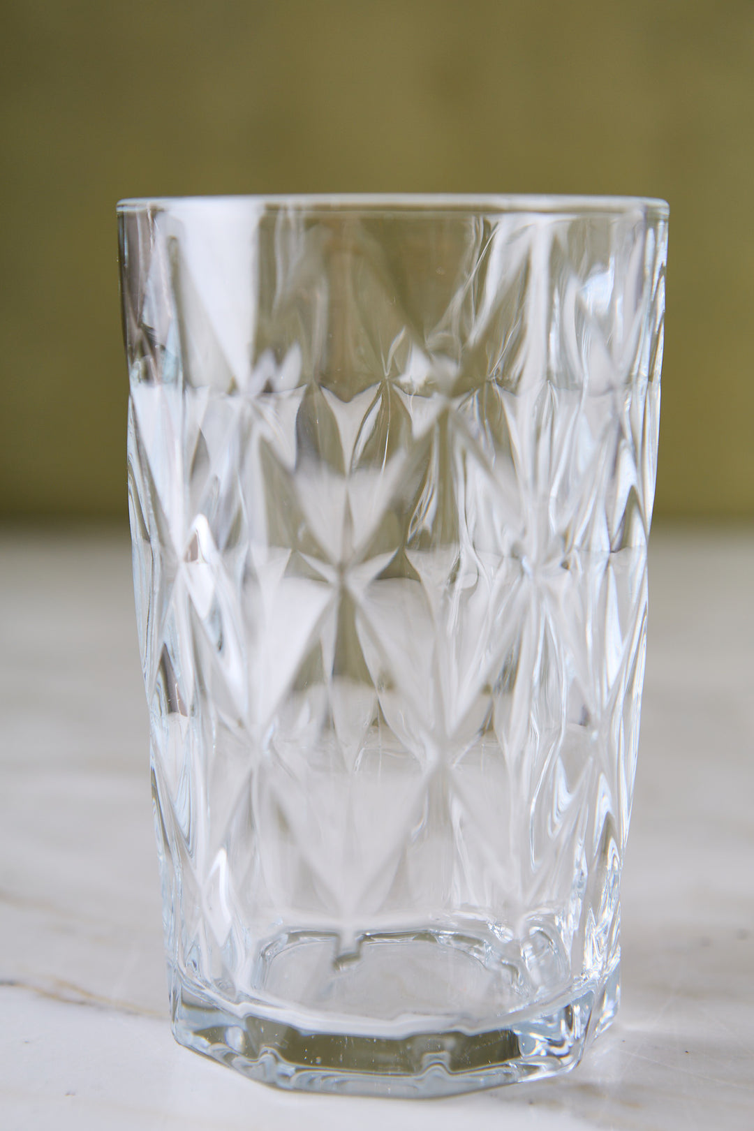 VASO ALTO DIAMANTE CLEAR 390ML x 6