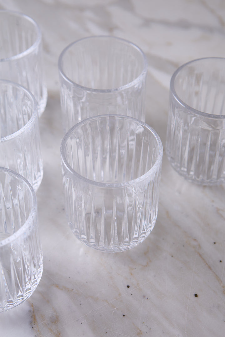 VASO BAJO HELENA CLEAR 240 ML x 6