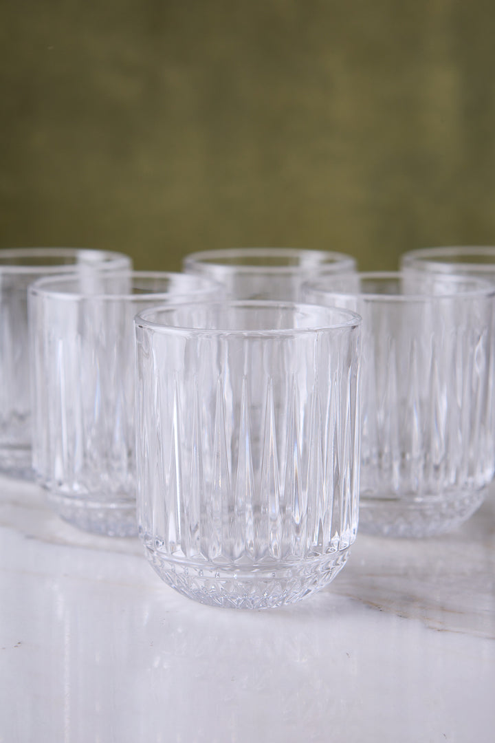 VASO BAJO HELENA CLEAR 240 ML x 6