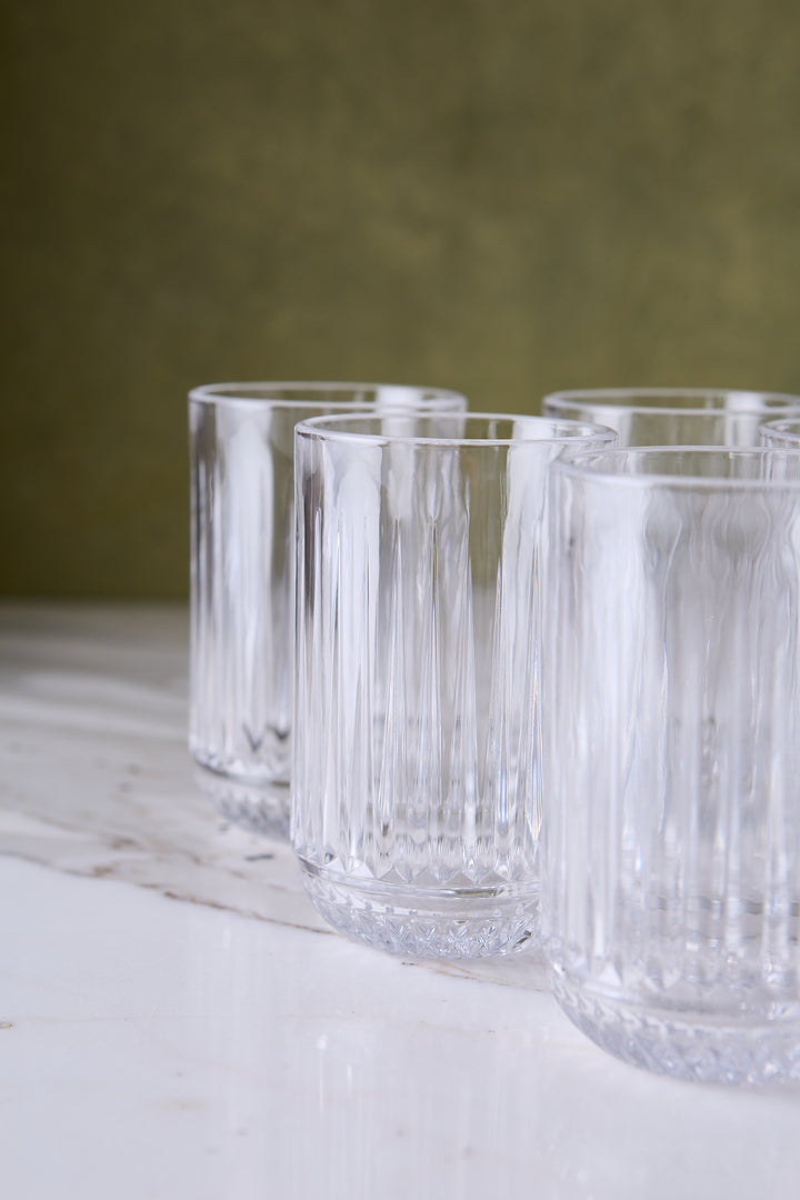 VASO ALTO HELENA CLEAR 380 ML x 6