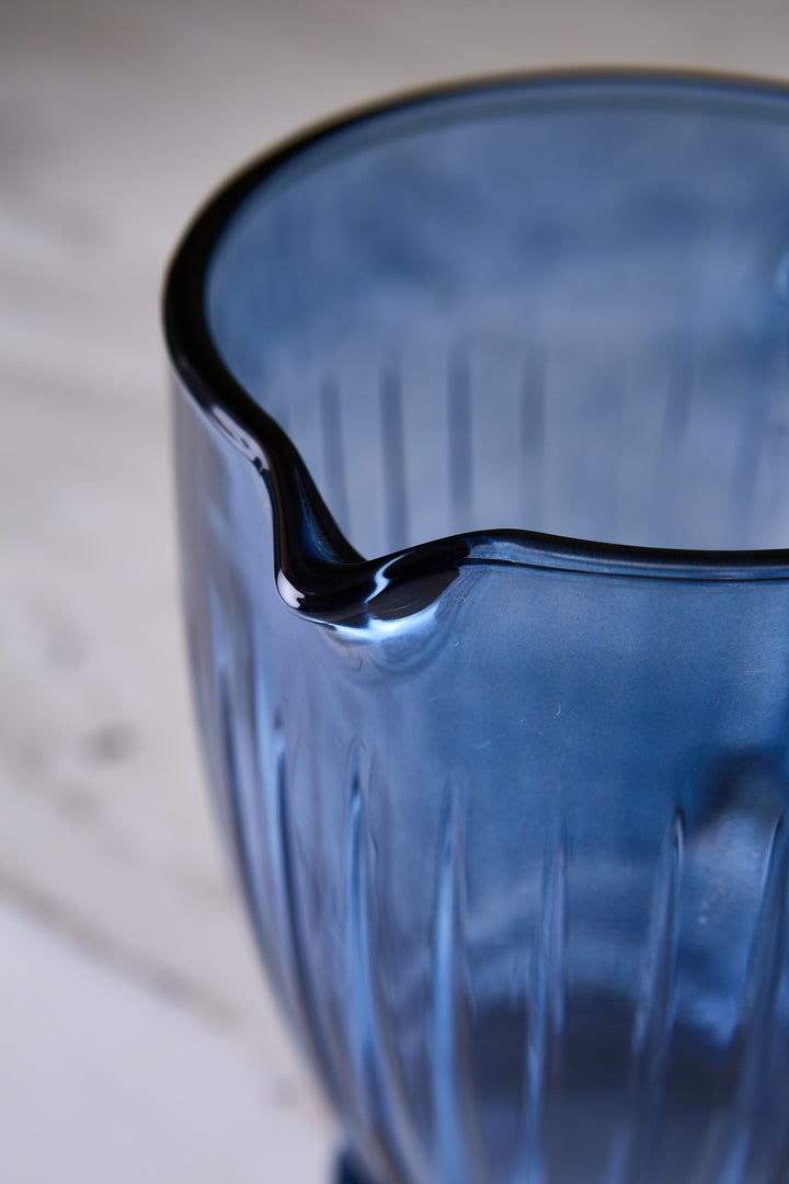 JARRA DE VIDRIO HELENA BLUE 1 L