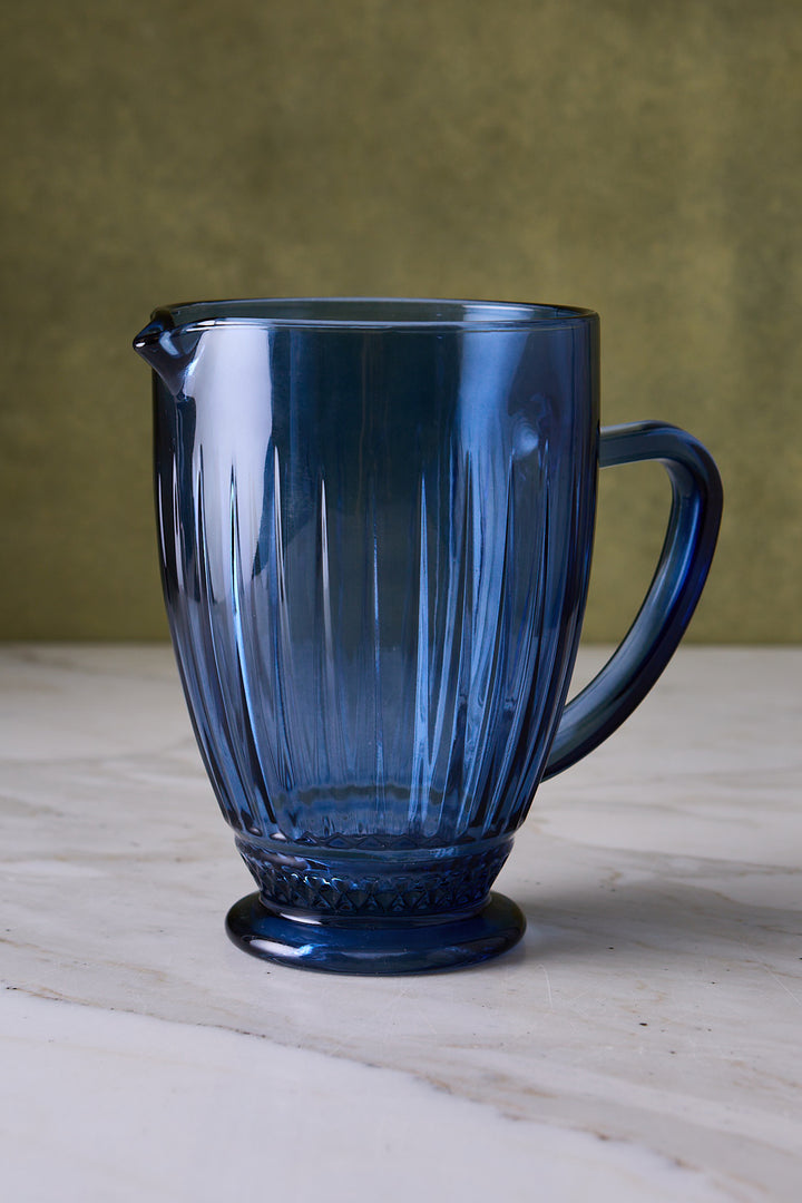 JARRA DE VIDRIO HELENA BLUE 1 L