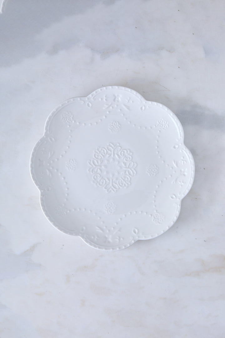 PLATO REDONDO WINDSOR BRODERIE 26CM