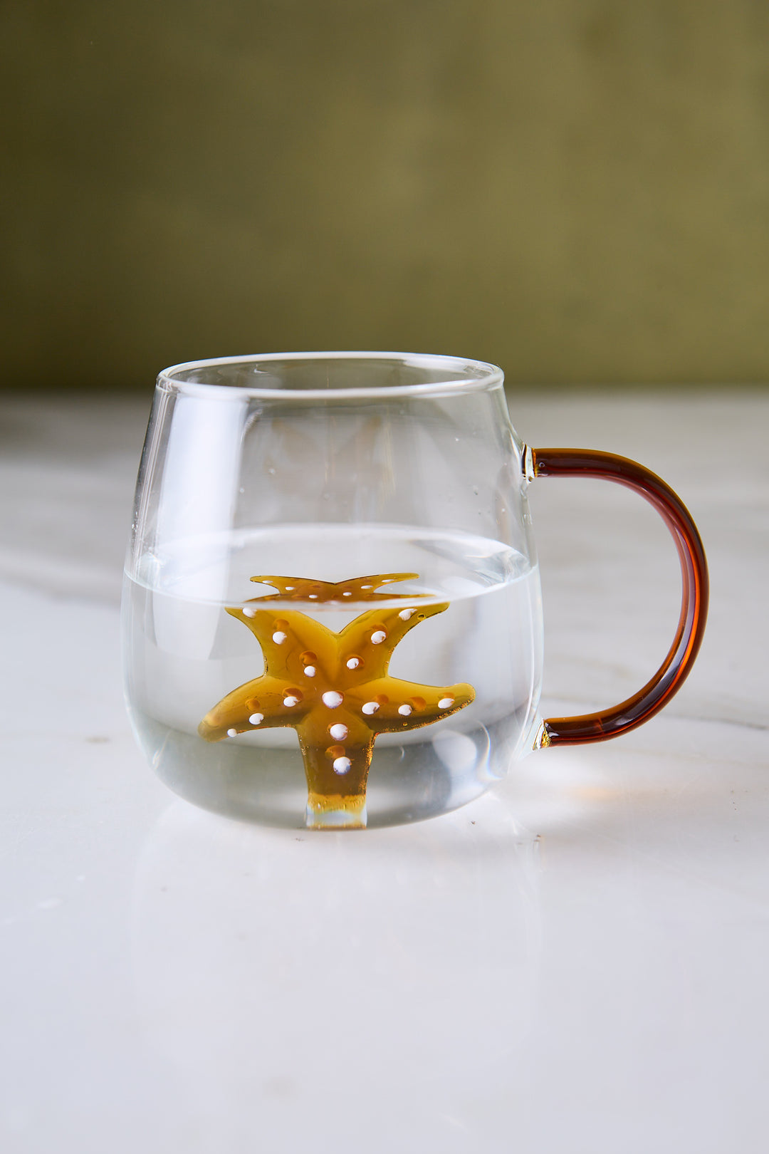 TAZA DE VIDRIO STAR AMBER 380ML