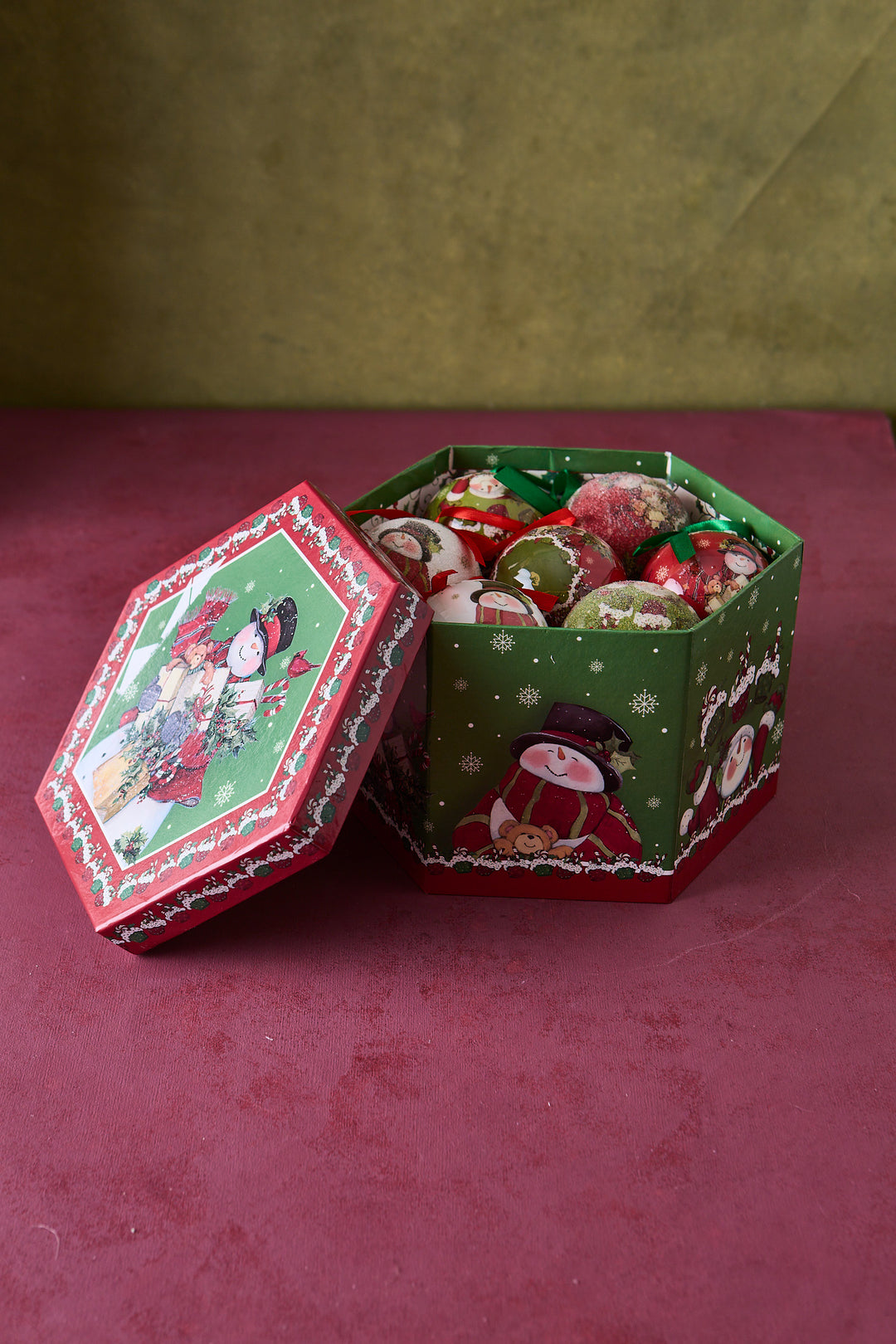 BOLAS NAVIDEÑAS HOLIDAYS X 14