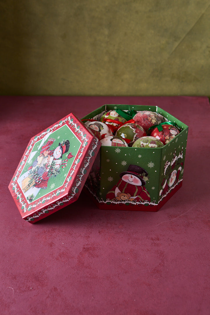 BOLAS NAVIDEÑAS HOLIDAYS X 14