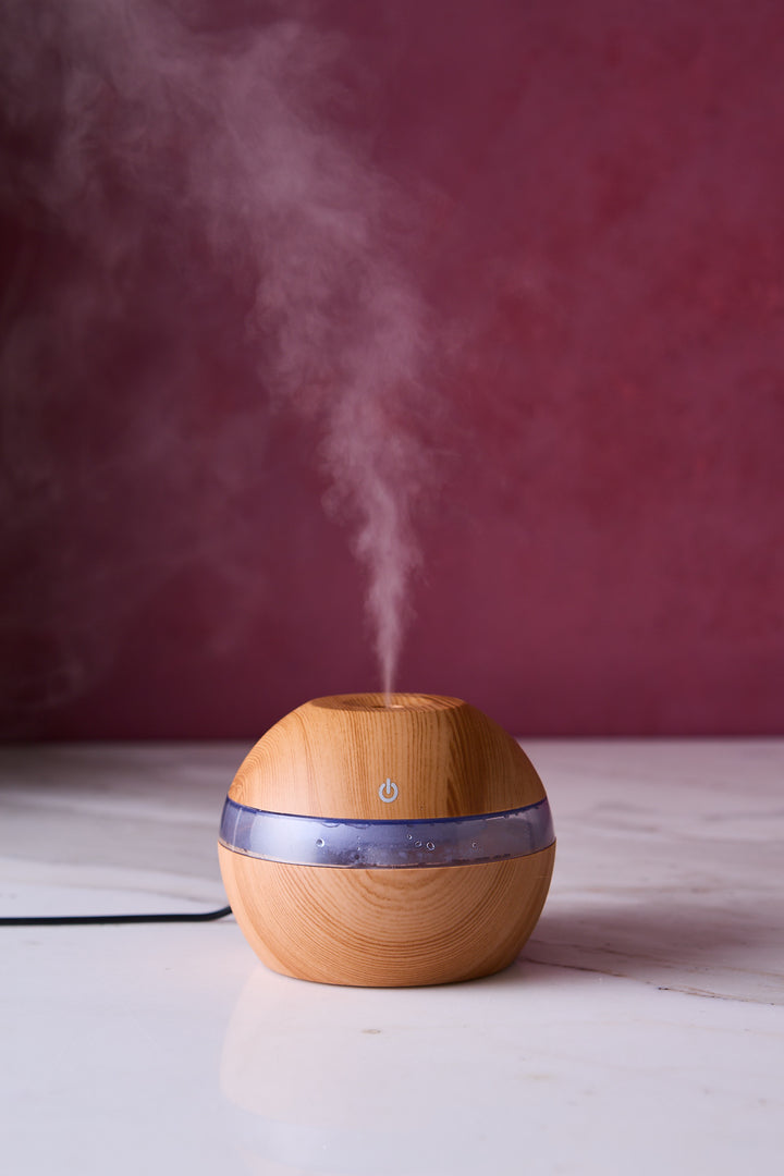 HUMIDIFICADOR WOOD OVAL