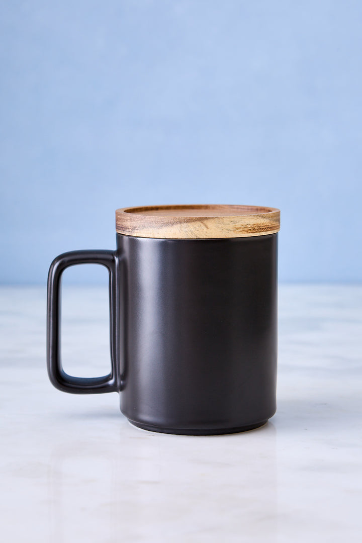 JARRO MUG MARK BLACK & ACACIA 420ML