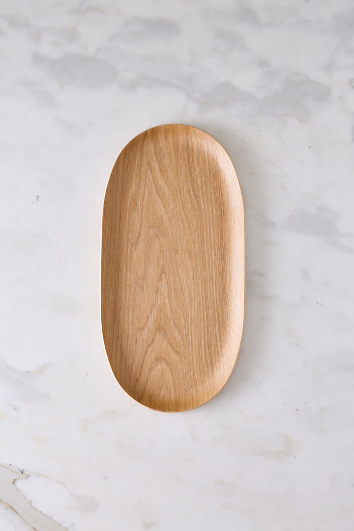 BANDEJA OVAL WOOD 31CM