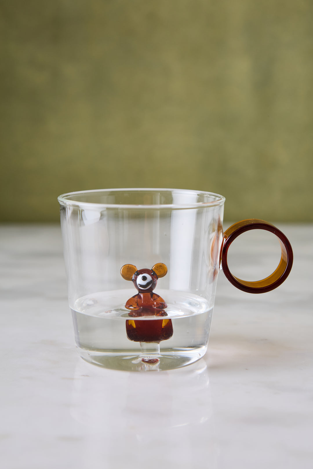 TAZA DE VIDRIO BEAR 320ML