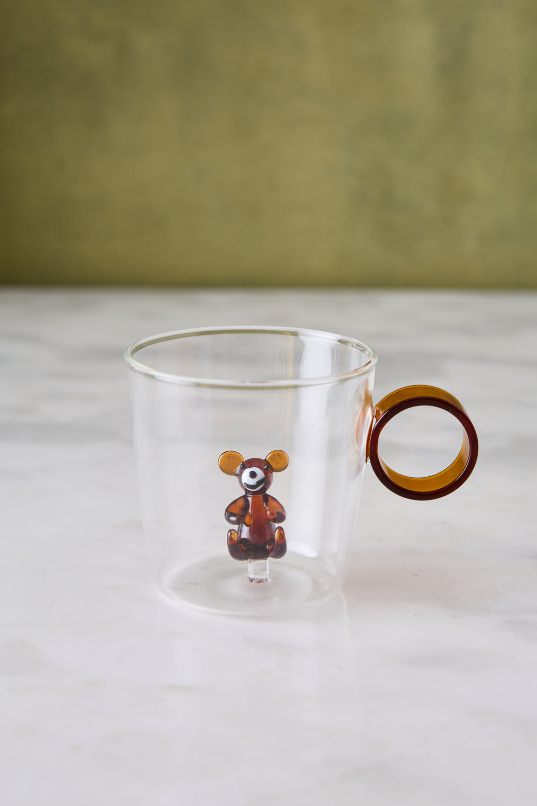 TAZA DE VIDRIO BEAR 320ML