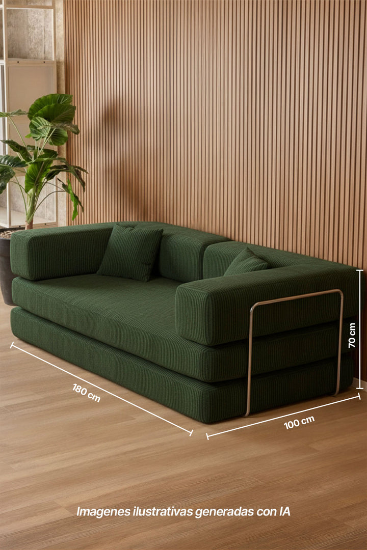 SILLON CAMA TEDDY 180x100x70