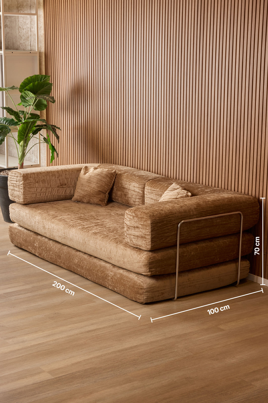 SILLON CAMA TEDDY 200x100x70