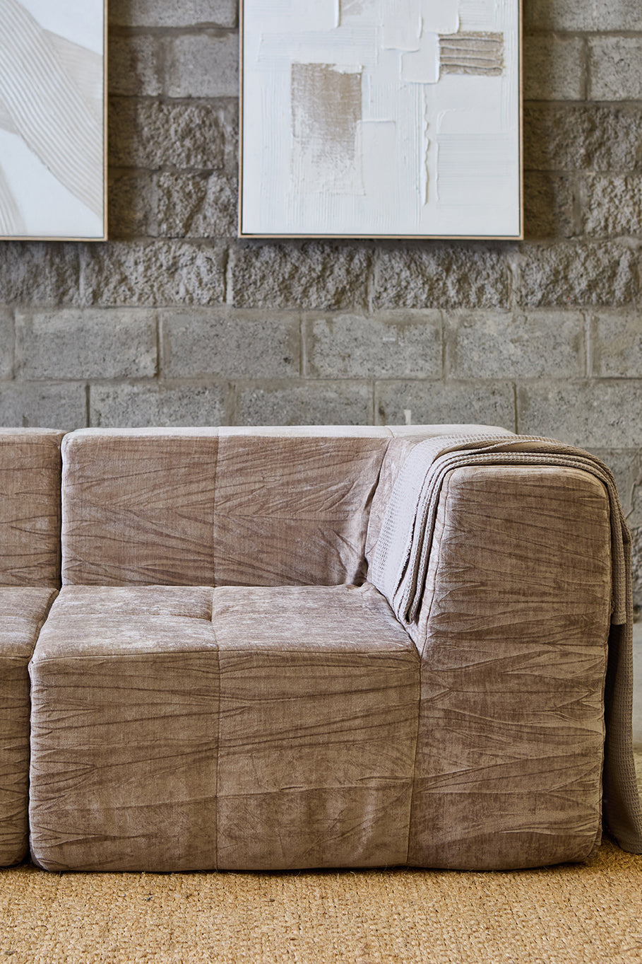 SILLON MODULAR EN CAJA NÁPOLES 272X100X61