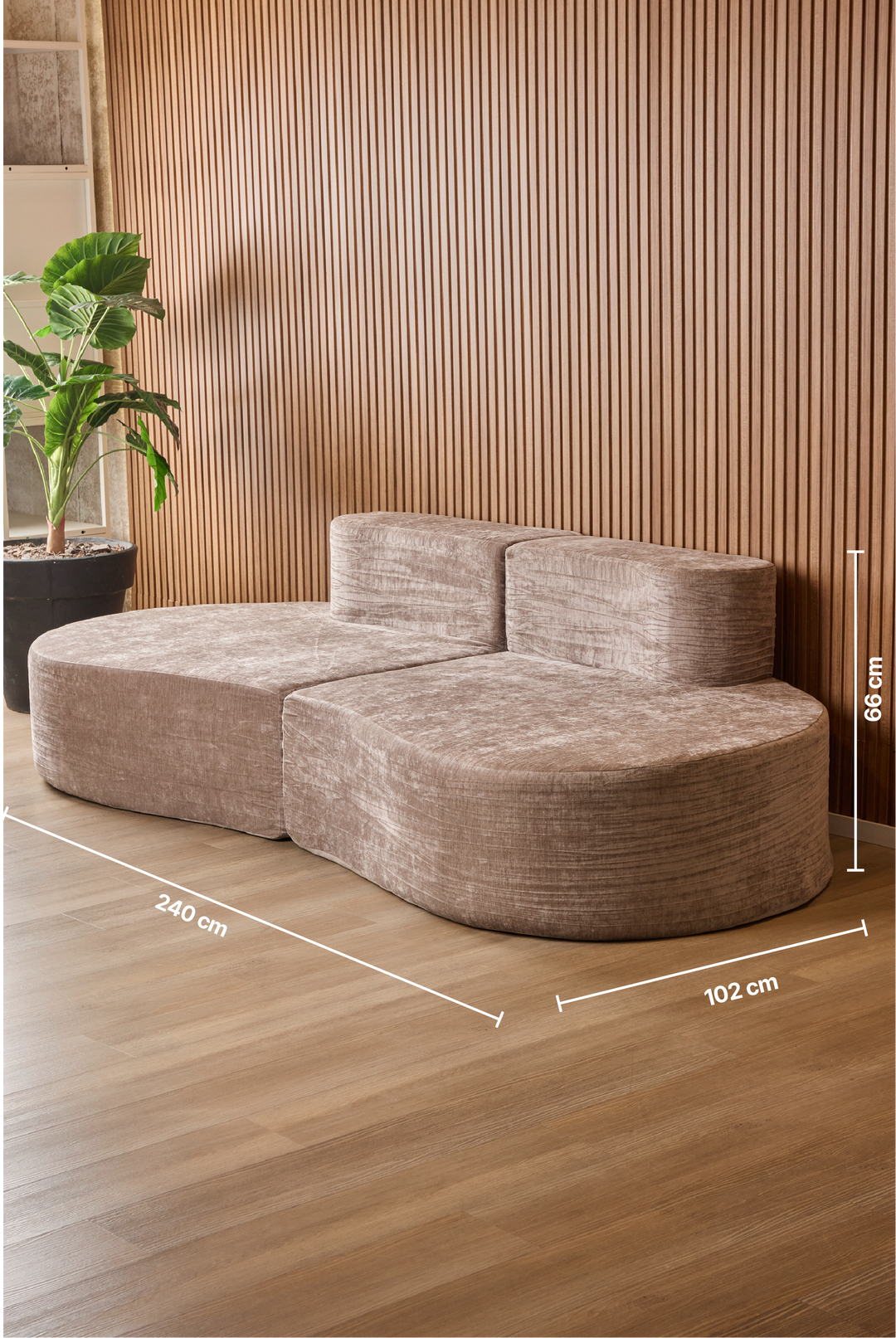 SILLON AURA 240x102x66