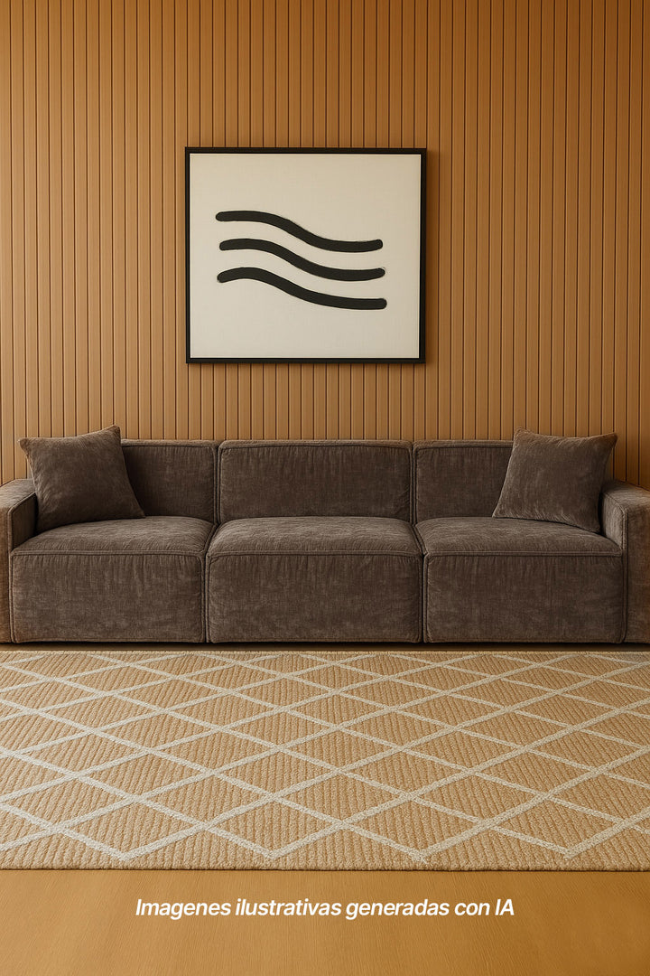 SILLON MODULAR GIO 3 CUERPOS 300x100x72