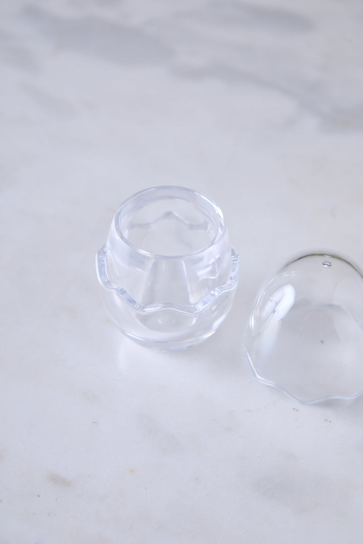 PORTA ESCARBADIENTES EGG DE ACRILICO