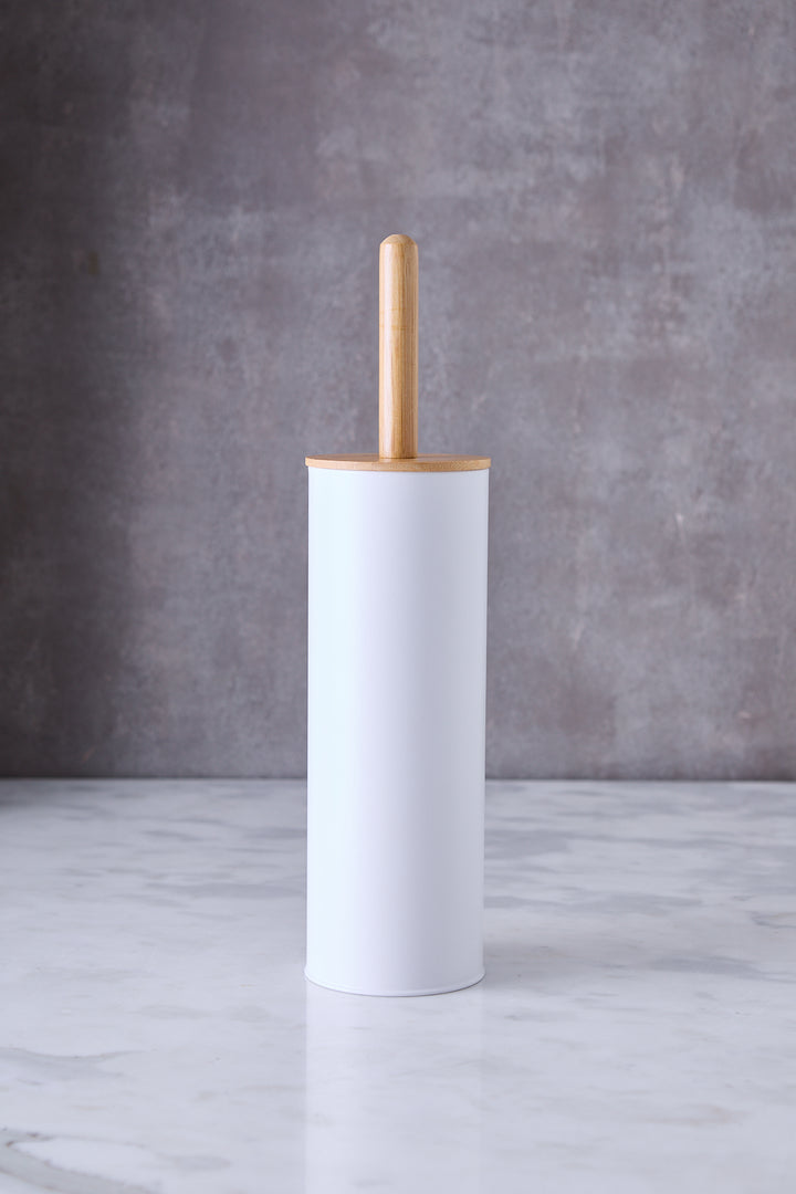 CEPILLO LIMPIA INODORO WHITE & BAMBÚ