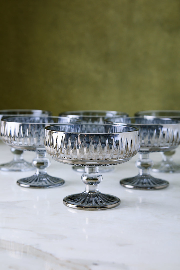 COPA DE POSTRE HELENA MIRROR 280ML X 6