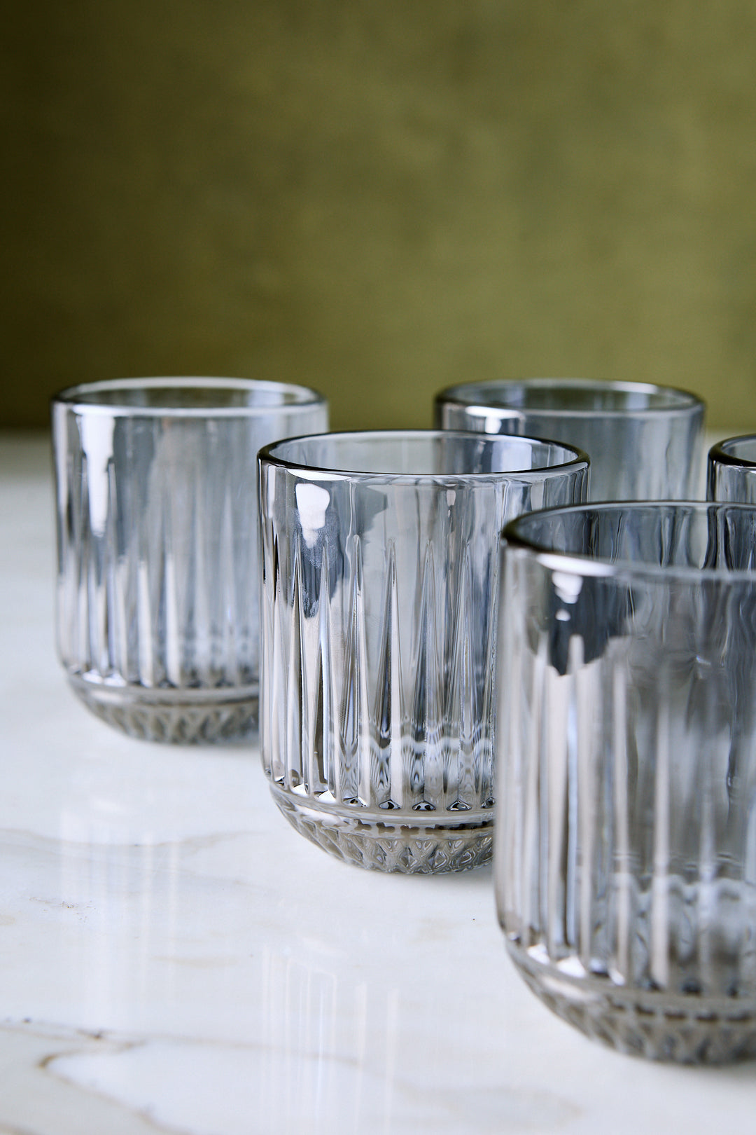 VASO BAJO HELENA MIRROR 250ML X 6