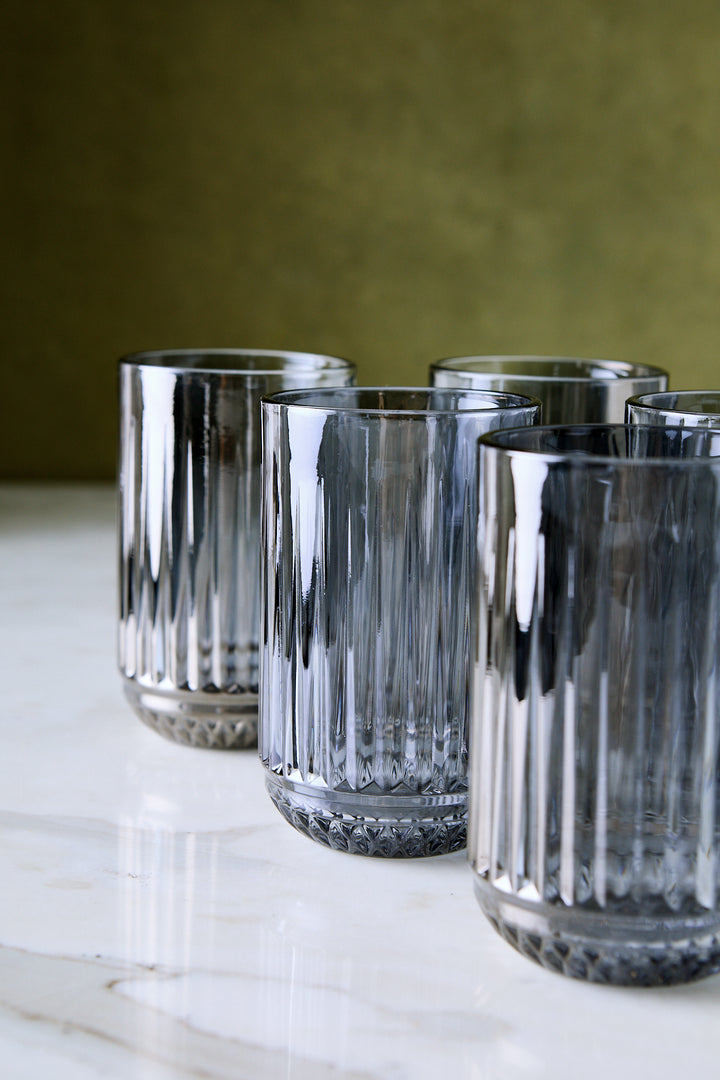 VASO ALTO HELENA MIRROR 400ML X 6