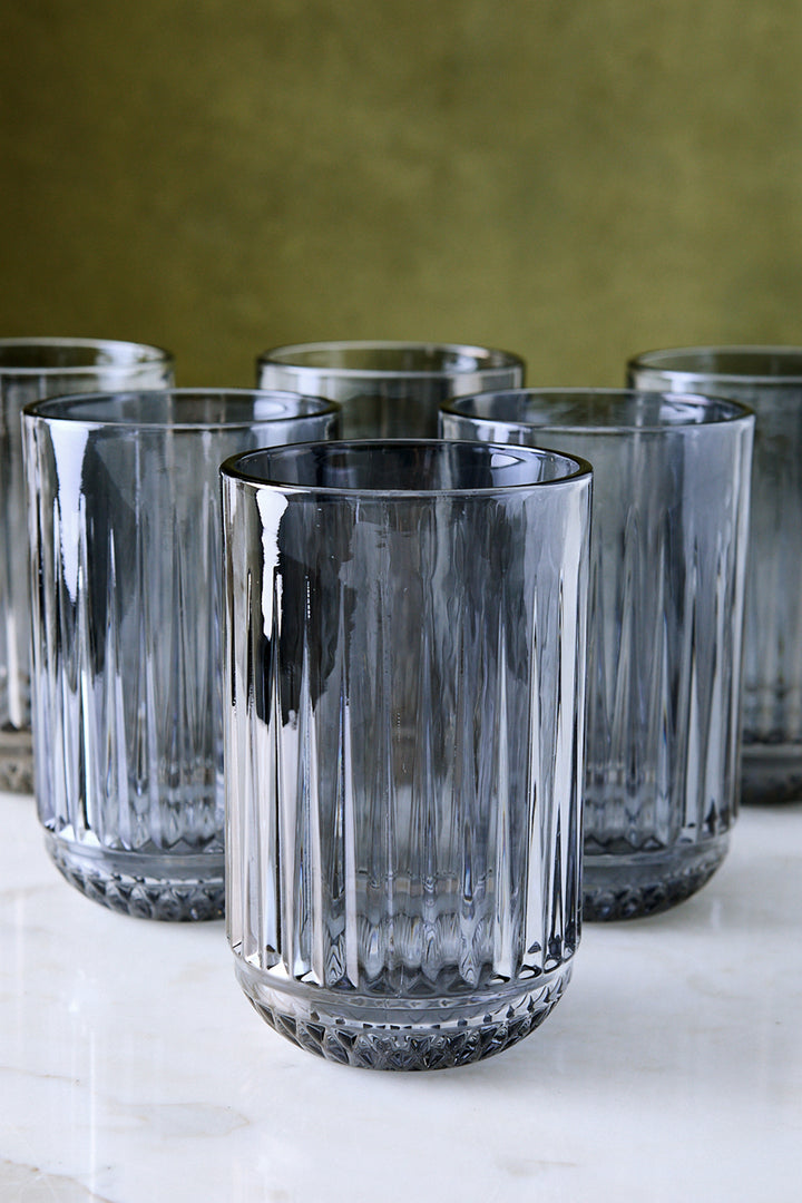 VASO ALTO HELENA MIRROR 400ML X 6