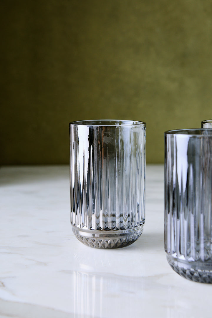 VASO ALTO HELENA MIRROR 400ML X 6