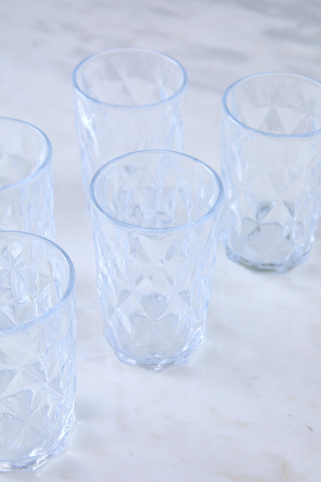 VASO ALTO DIAMANTE CLEAR 360ML x 6