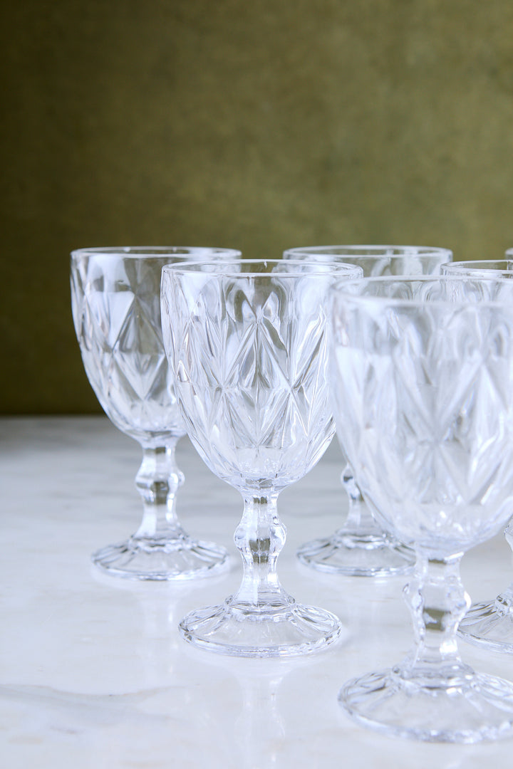 COPA DIAMANTE CLEAR 300ML x 6