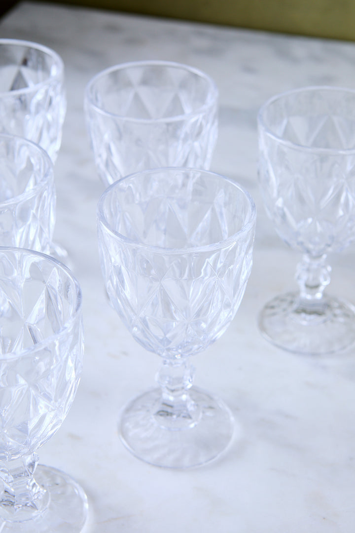 COPA DIAMANTE CLEAR 300ML x 6