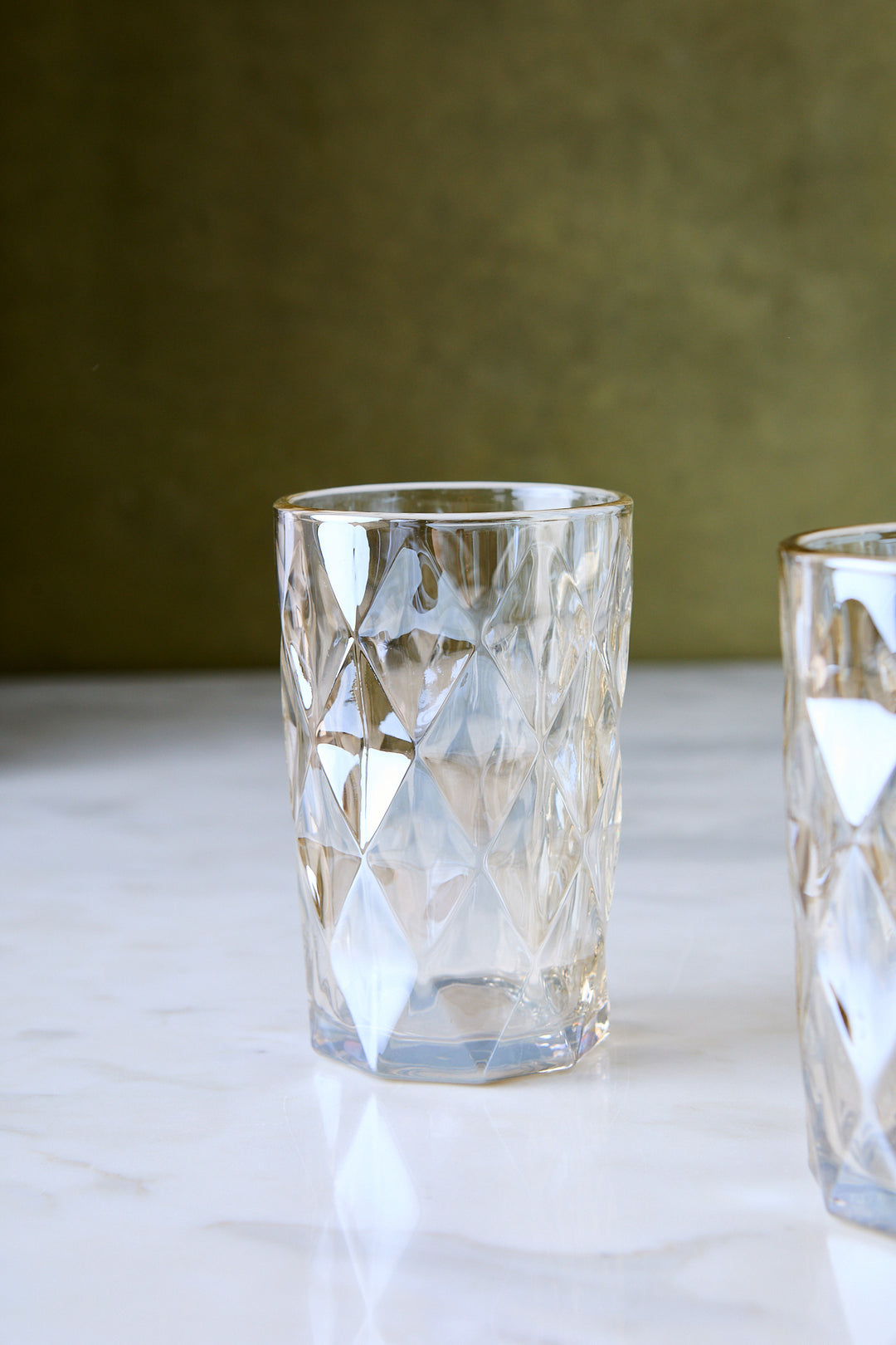 VASO ALTO DIAMANTE CHAMPAGNE 360ML x 6