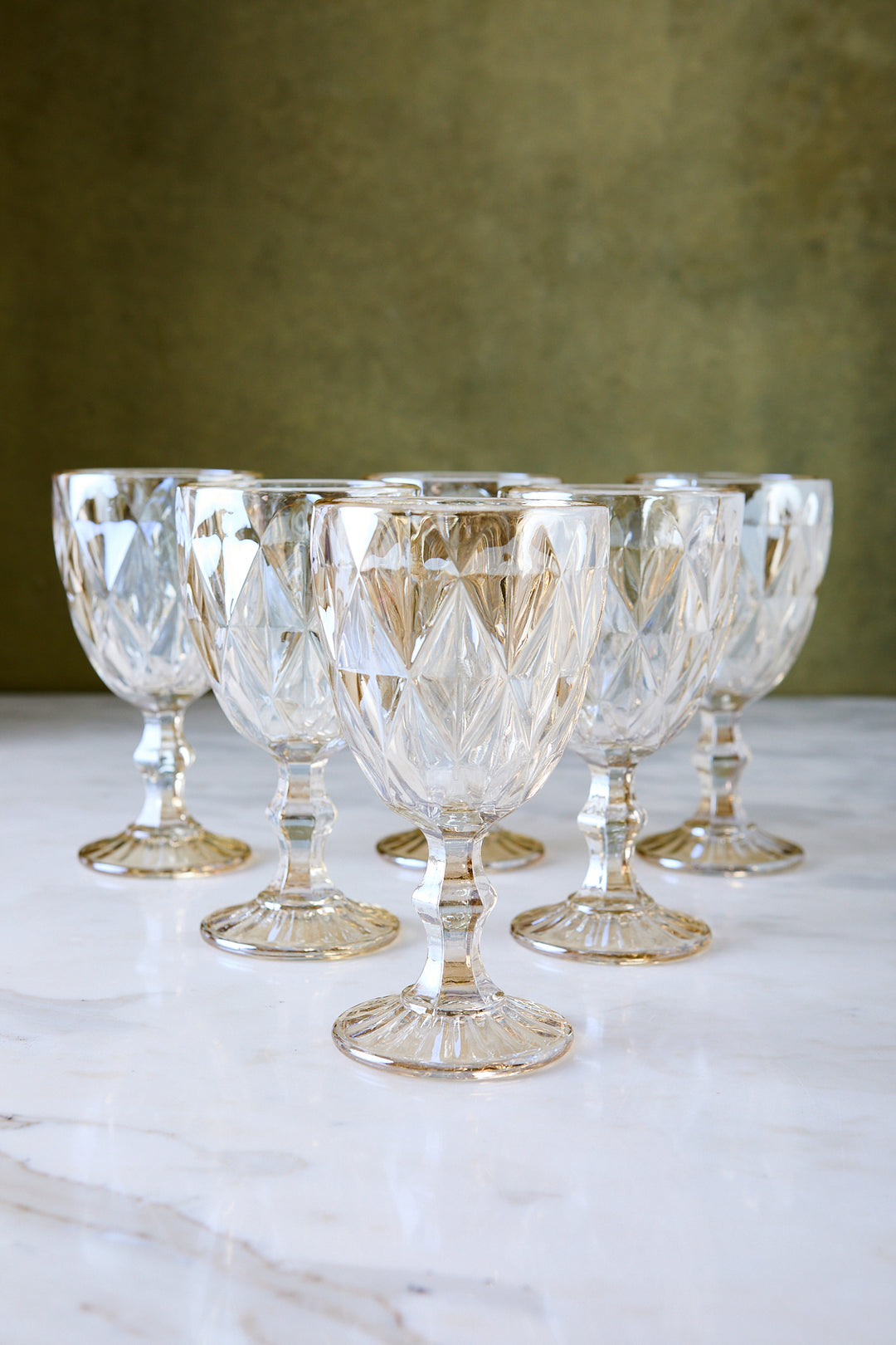 COPA DIAMANTE CHAMPAGNE 300ML x 6