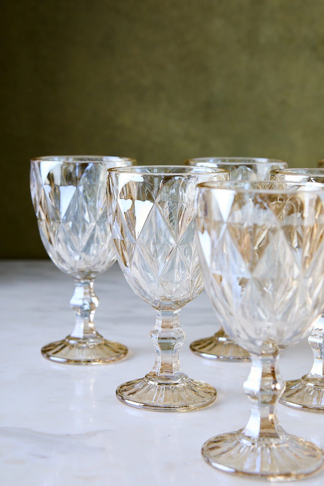 COPA DIAMANTE CHAMPAGNE 300ML x 6