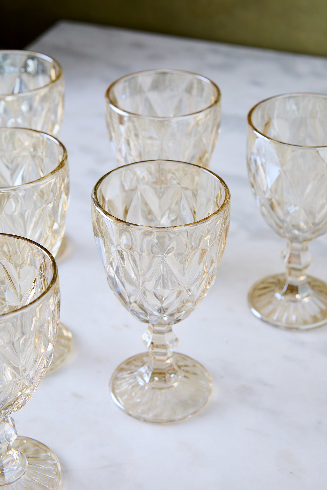 COPA DIAMANTE CHAMPAGNE 300ML x 6