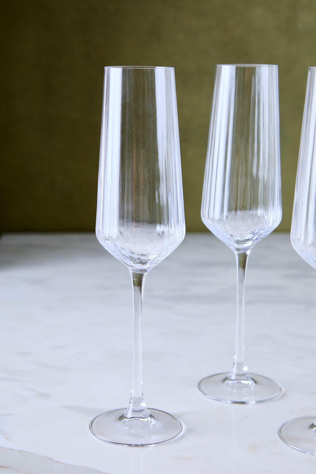 COPA DE CHAMPAGNE FACETADA 270ML x 4