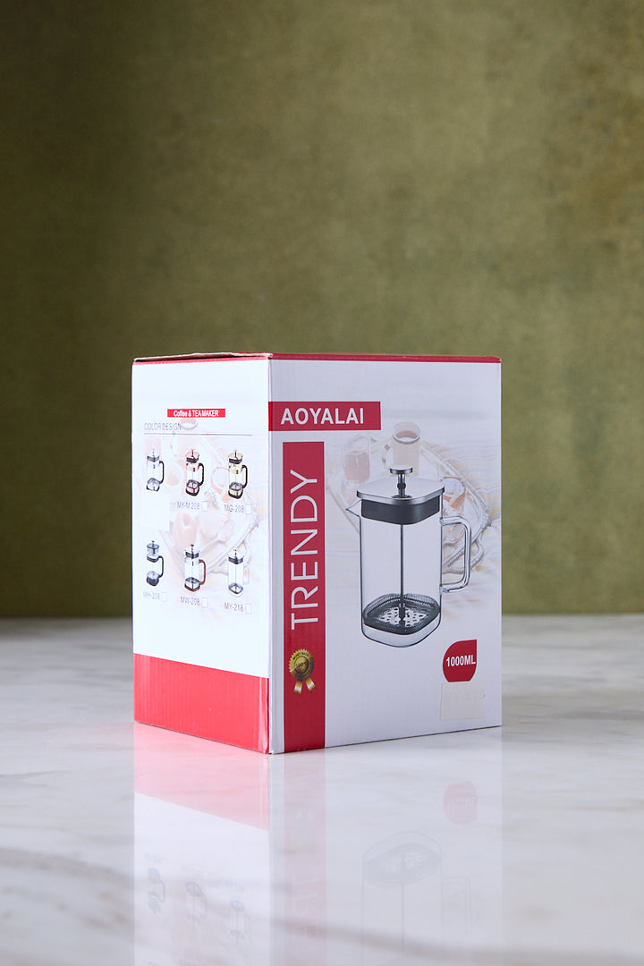 CAFETERA EMBOLO KRONO 1 L