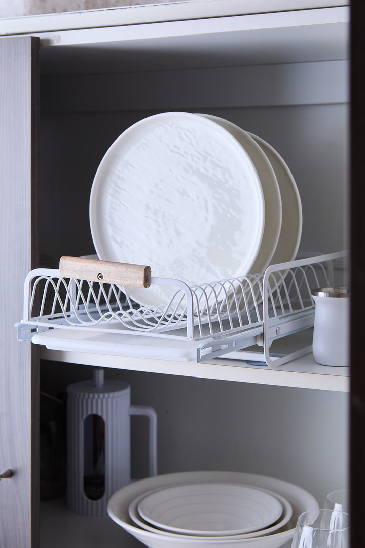 RACK ORGANIZADOR DE PLATOS WHITE 40CM