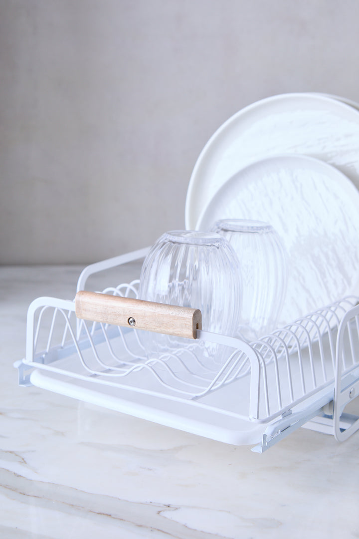 RACK ORGANIZADOR DE PLATOS WHITE 40CM
