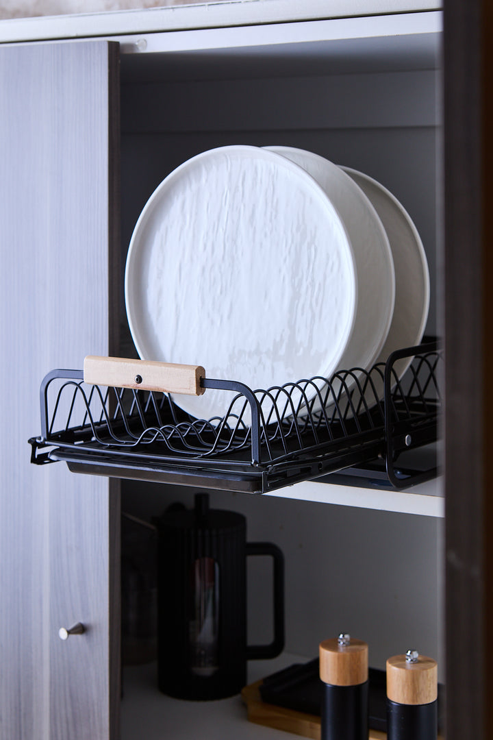 RACK ORGANIZADOR DE PLATOS BLACK 40CM
