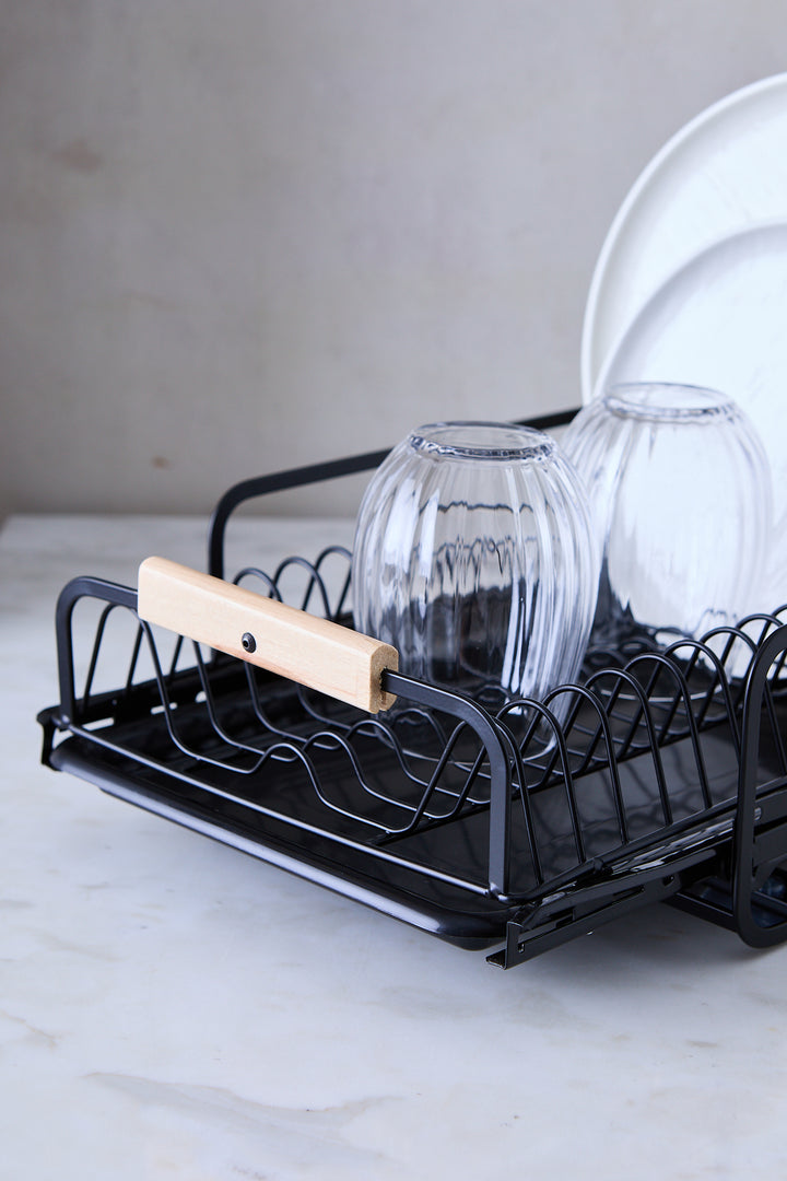 RACK ORGANIZADOR DE PLATOS BLACK 40CM