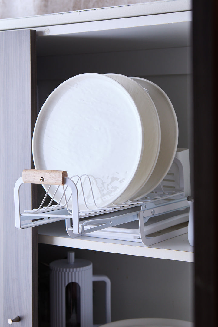 RACK ORGANIZADOR DE PLATOS WHITE 36CM