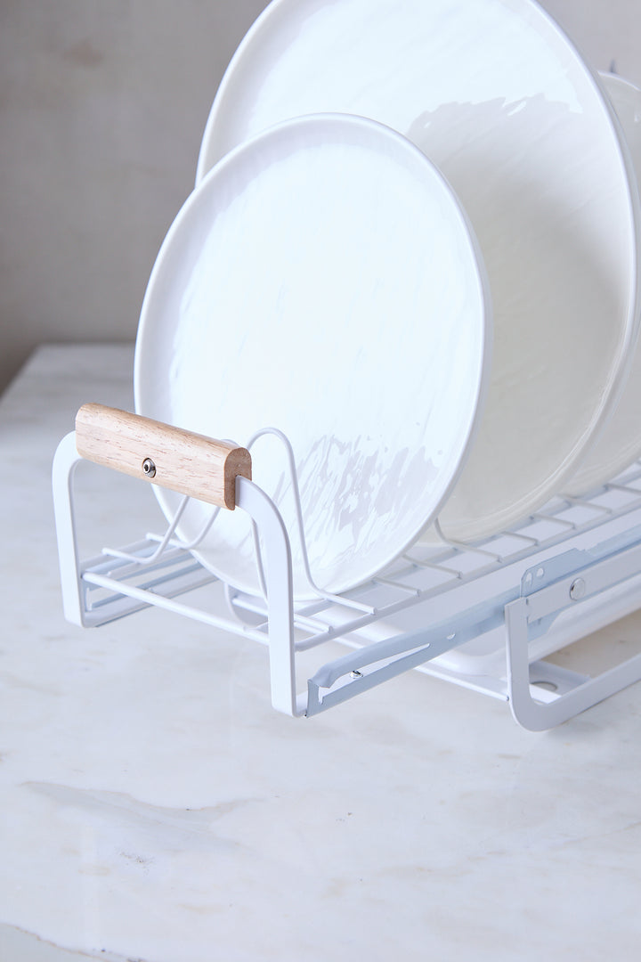 RACK ORGANIZADOR DE PLATOS WHITE 36CM