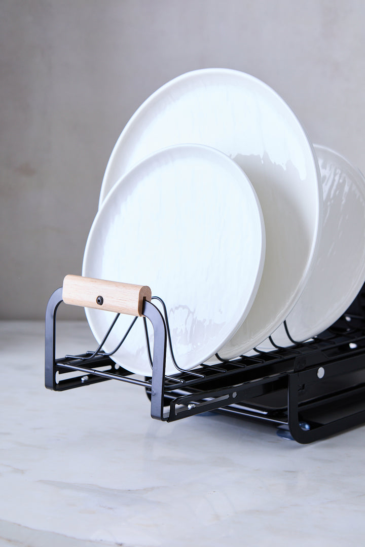 RACK ORGANIZADOR DE PLATOS BLACK 36CM
